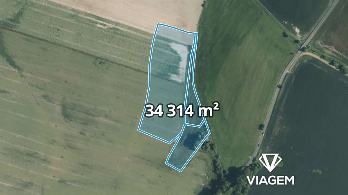 Prodej podílu 1/8 pole 4289 m²